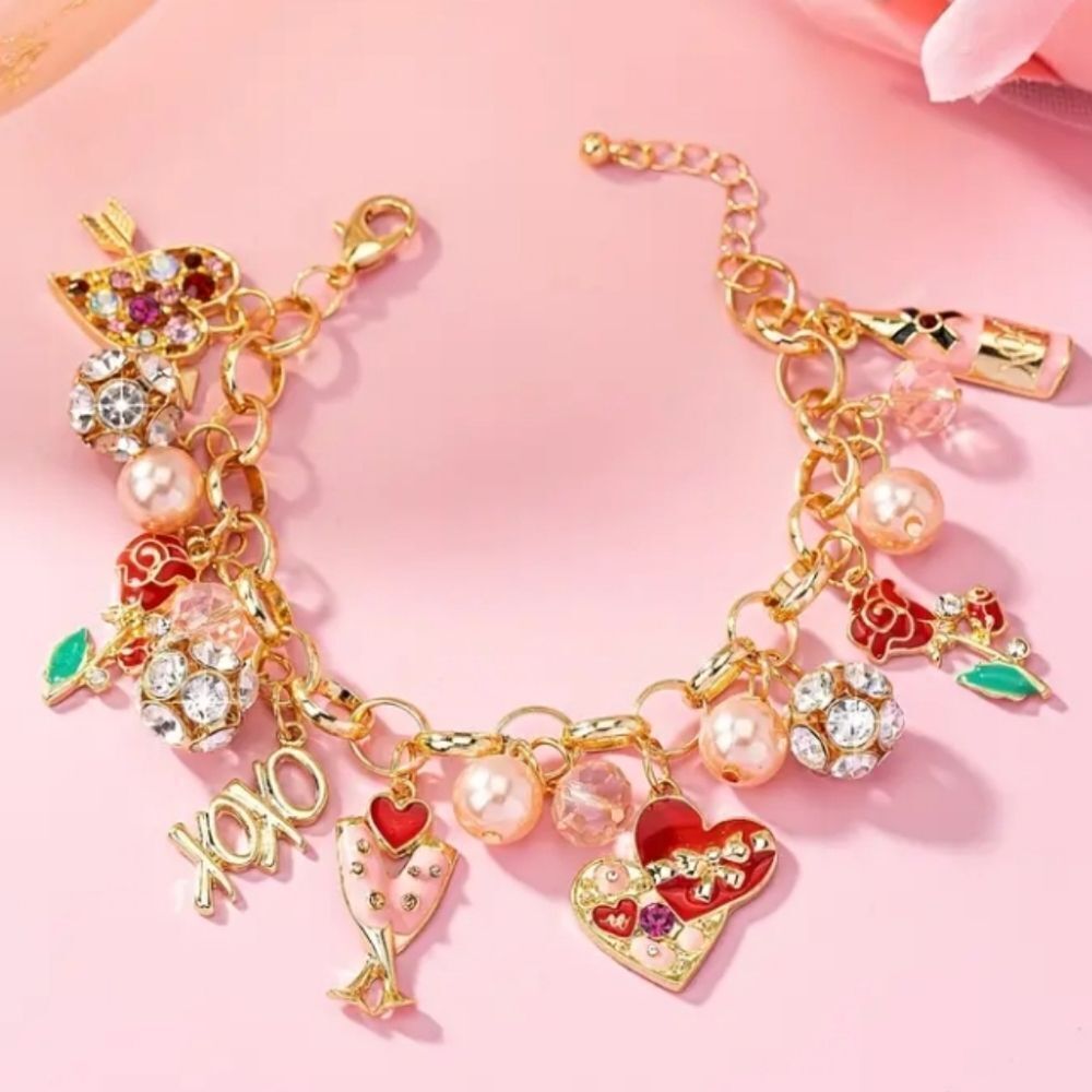 Love XoXo Charm Bracelet